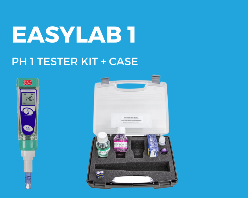 pH 1 Tester kit + case