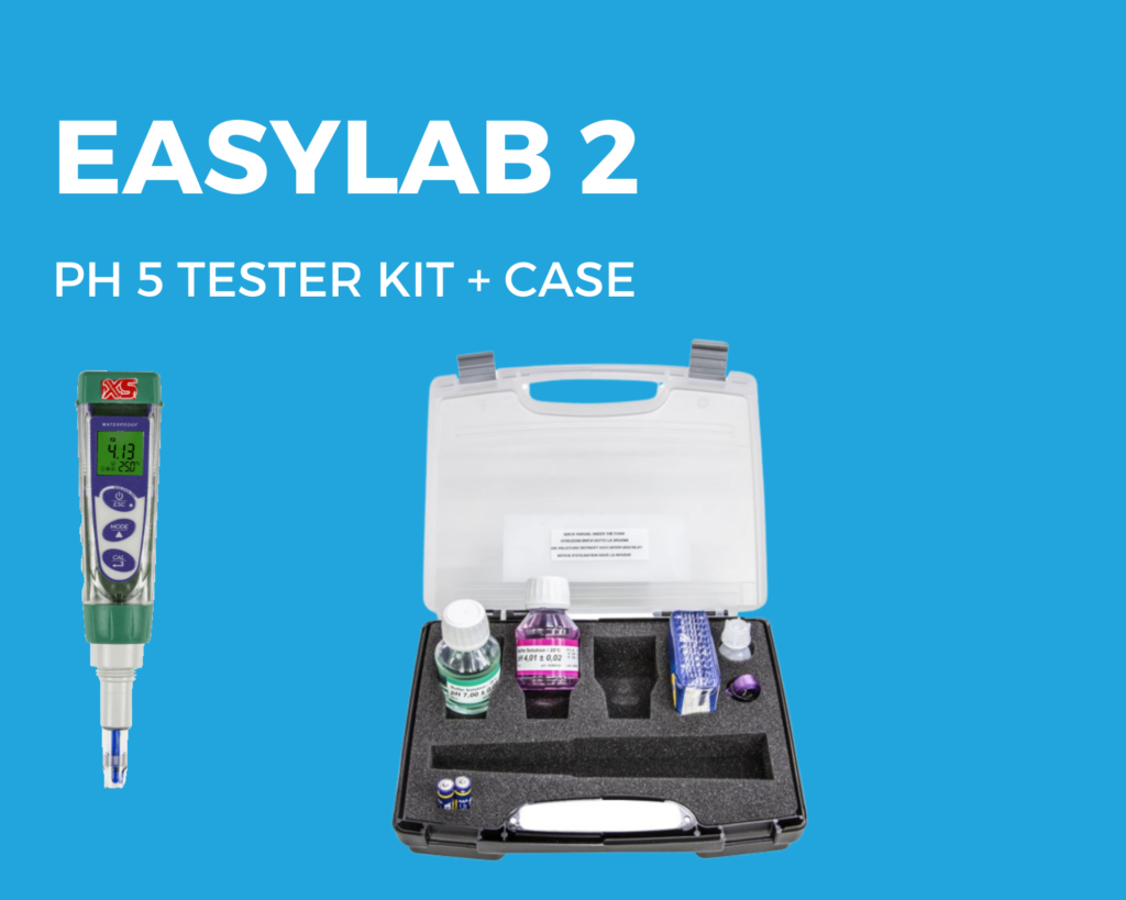 pH 5 Tester kit + case